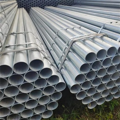 Ống thép DIP Gi nóng dài 6m Ống thép mạ kẽm hàn ERW Inch cho nhà kính